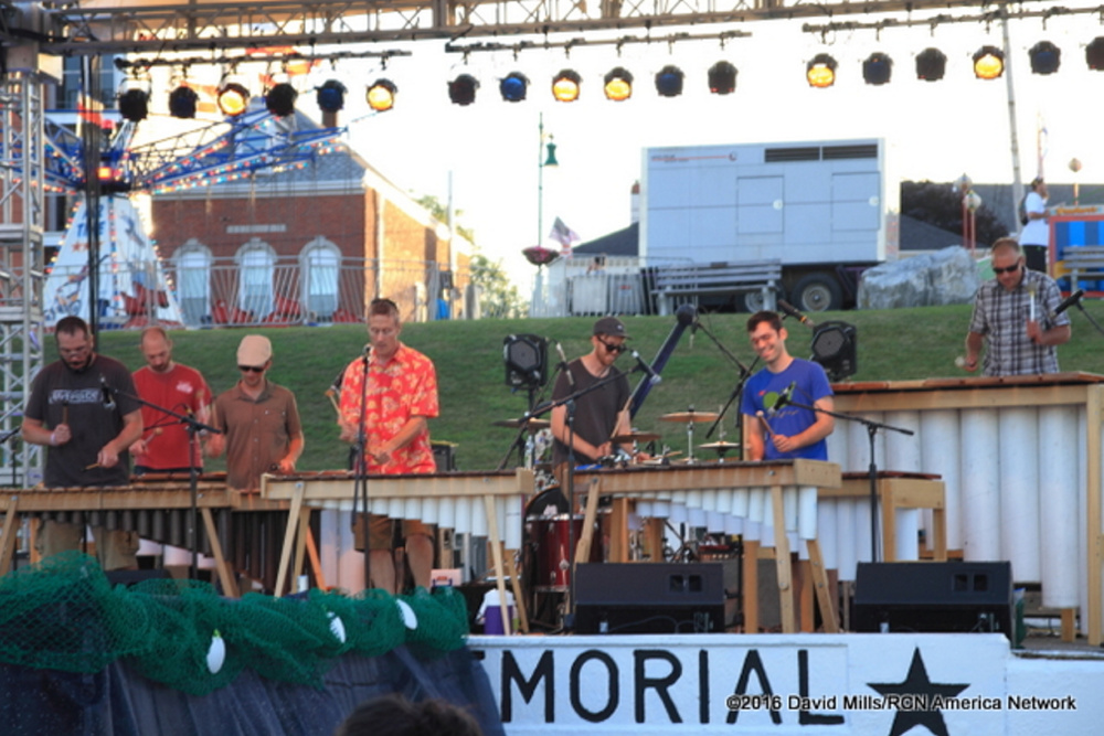 The Maine Marimba Ensemble will perform on Middle Street during the Wiscasset Art Walk scheduled for 5-8 p.m. Thursday, July 27. The band plays Zimbabwean-inspired music on hand-made marimbas.