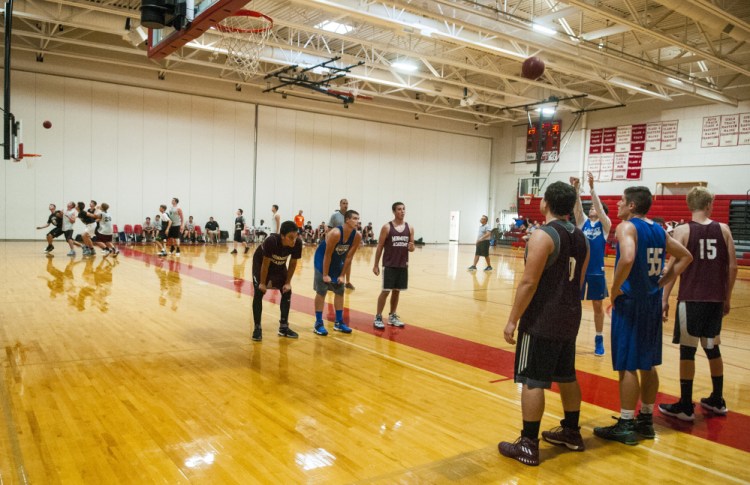 Three games take place during the Cony summer league Wednesday at Cony High School in Augusta.