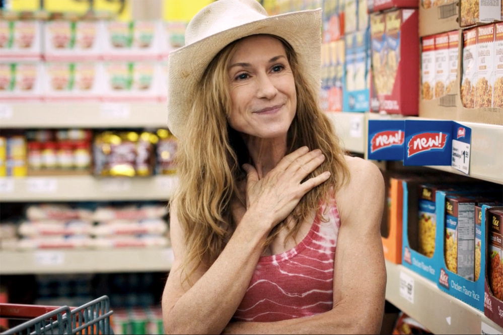 Holly Hunter in "Strange Weather." It's important to note that at least three quarters of the important hands on deck in the making of this excellent film are women.