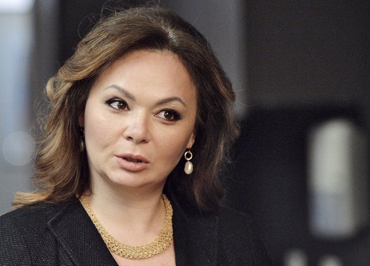 Natalia Veselnitskaya speaks to a journalist in Moscow on  Nov. 8, 2016. Speaking of her meeting with Donald Trump Jr., she says. "All I knew was that Donald Trump Jr. was willing to meet with me." 