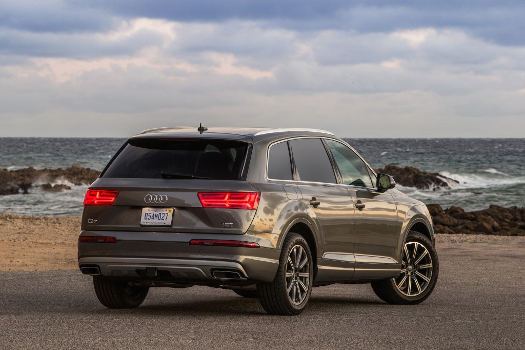 The Q7 may be a three-row crossover, but it's blessed with incredible genetics.