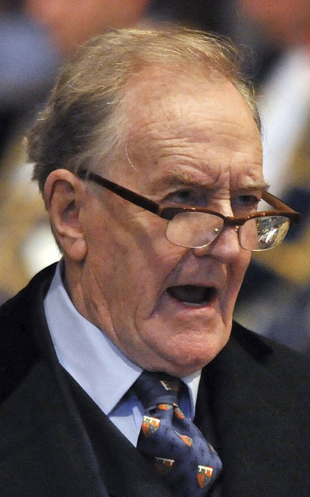 Robert Hardy, the veteran British actor who played Minister for Magic Cornelius Fudge in the "Harry Potter" movies, has died at 91.