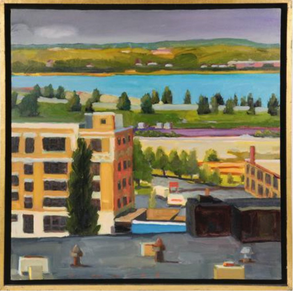 "Bayside Trees" by Connie Hayes of Rockland 