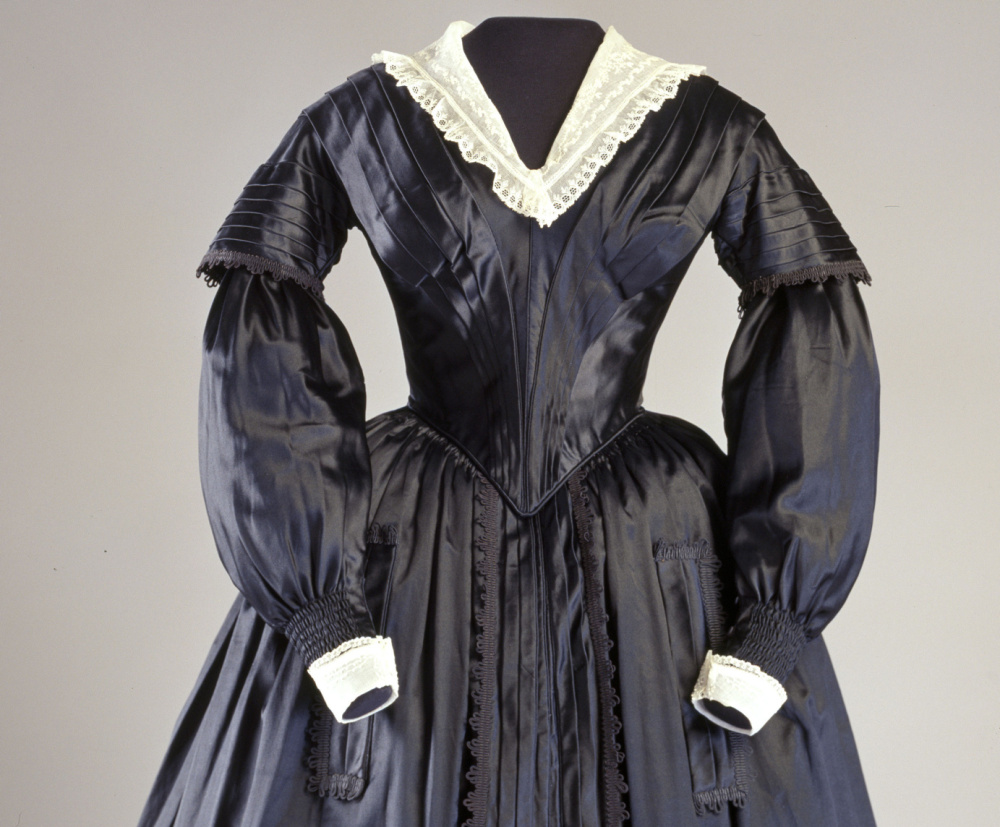1850 dress, bodice