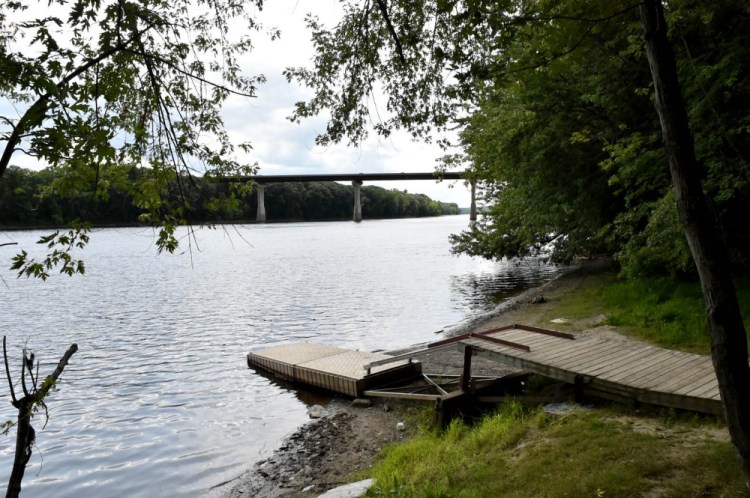 The Kennebec River boat launch near the Waterville water treatment plant apparently was the preferred nude sunbathing spot for an elderly man in Waterville on Friday.