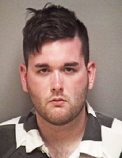 James Alex Fields Jr. was charged with second-degree murder and other counts after authorities say he rammed his car into a crowd of protesters Saturday in Charlottesville, Virginia.