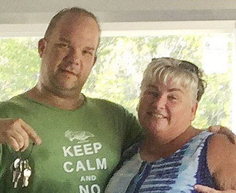 Former Mainers Brian "Hoss" Coddens and Deena "Mary" Eskew, who live in Key West, Fla., are still struggling from the effects of Hurricane Irma.