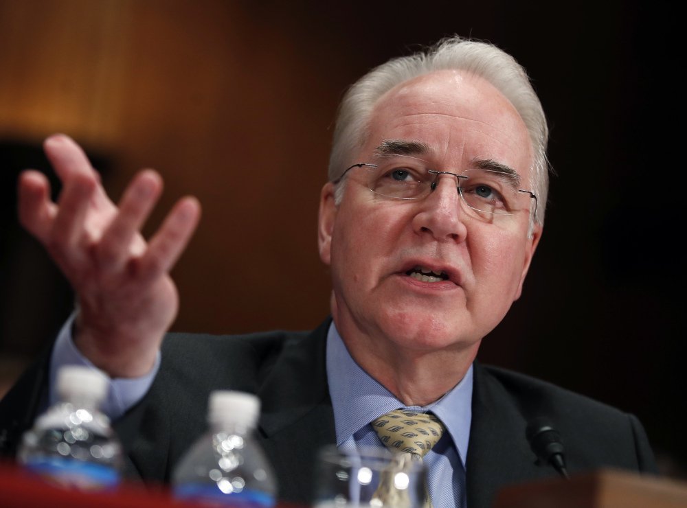 Health and Human Services Secretary Tom Price said Thursday that he wasn't "sensitive enough" to the concerns his numerous charter flights would create about the use of taxpayer dollars.