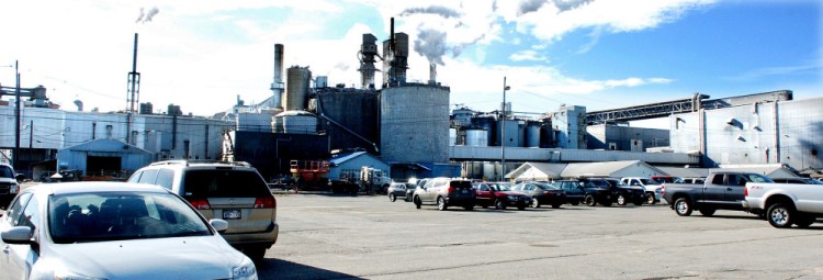 The Androscoggin Mill in Jay on Nov. 1, 2016. Mill owner Verso announced formation of a committee that will look at ways to increase the value of its stock, including the possible sale of mills.