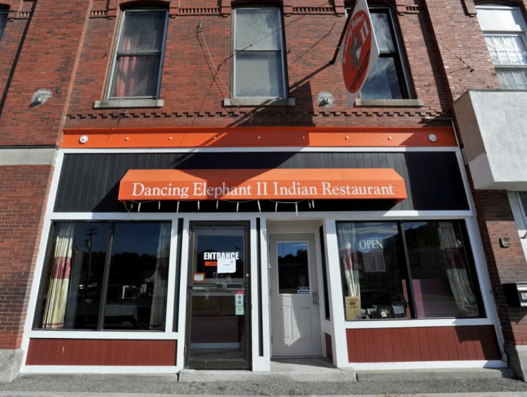 Maine Revenue Services has closed The Dancing Elephant II on Main Street in Fairfield, shown Friday, for noncompliance with tax requirements.