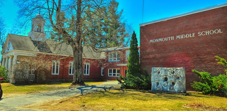 Monmouth Middle School in Monmouth in April 2016. A referendum to approve merging Monmouth Middle and Henry L. Cottrell Elementary schools into one new school paid for by the state goes to voters in November.