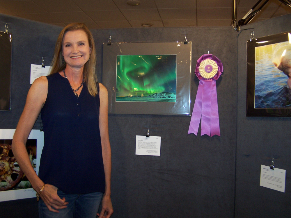 Contributed photo 
 Sandra Miner won Best in Show at the Western Mountain Photography Show in Rangeley.