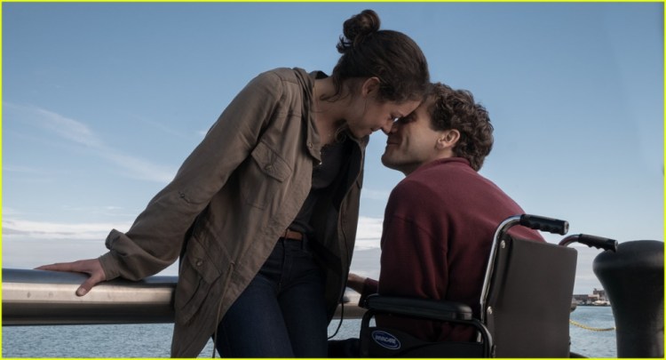 Tatiana Maslany, left, and Jake Gyllenhaal in "Stronger."