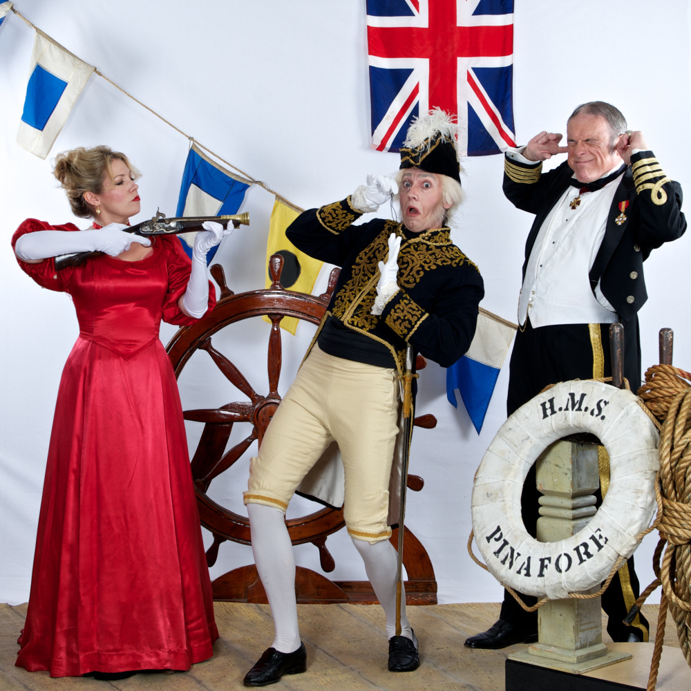 Staring a seasoned troupe from New York, "H.M.S Pinafore" will be staged Friday, Oct. 6.