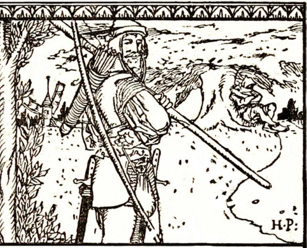 "Robin Hood," by Howard Pyle, 1883.