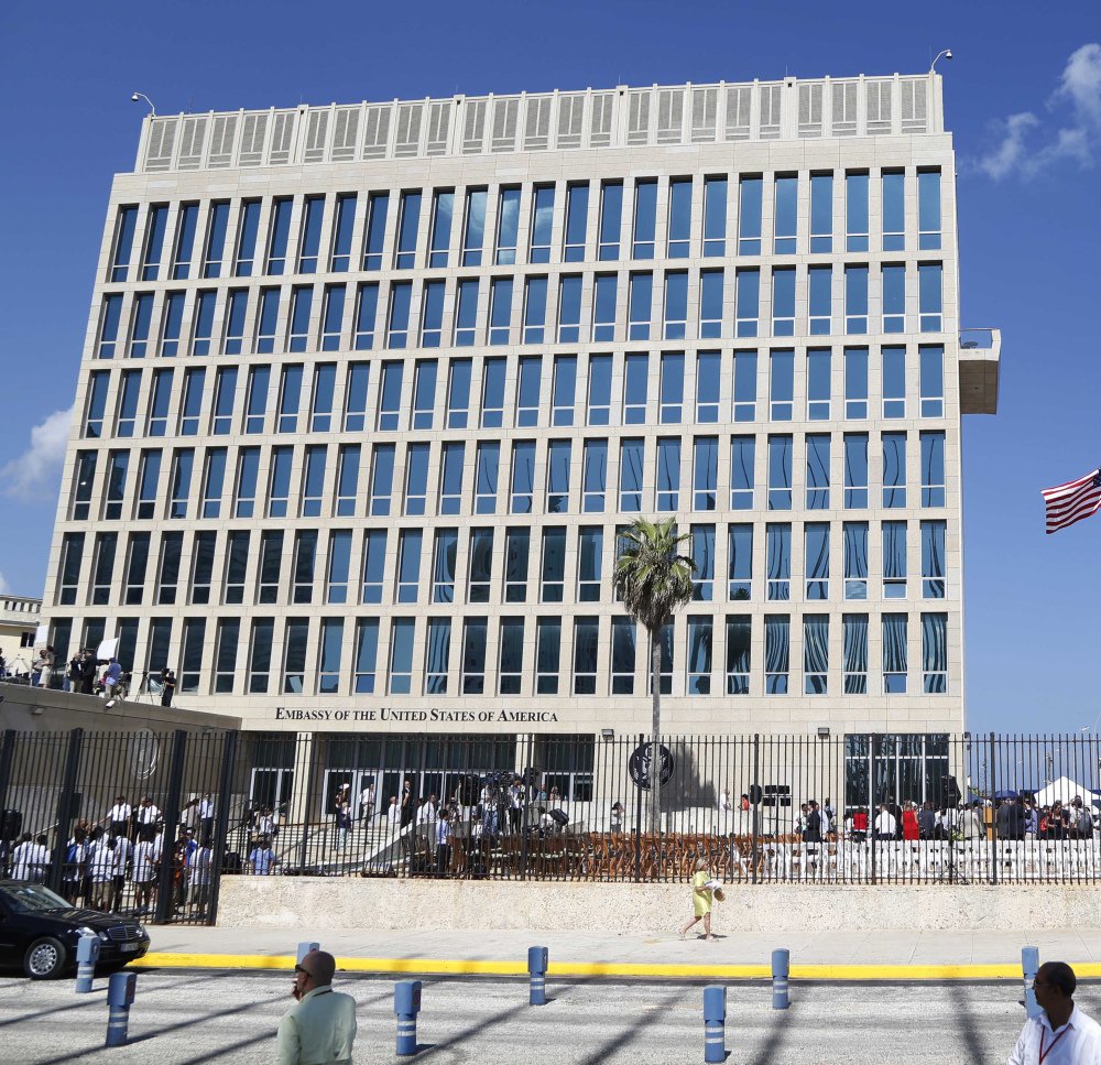 More than half the staff at the U.S. embassy in Havana, above, has been ordered to leave Cuba in the wake of mysterious attacks.