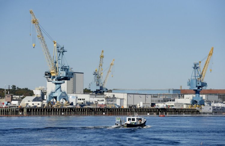 The Portsmouth Naval Shipyard in Kittery is one of four naval shipyards in the country, and a new report finds poor structural conditions at them all.