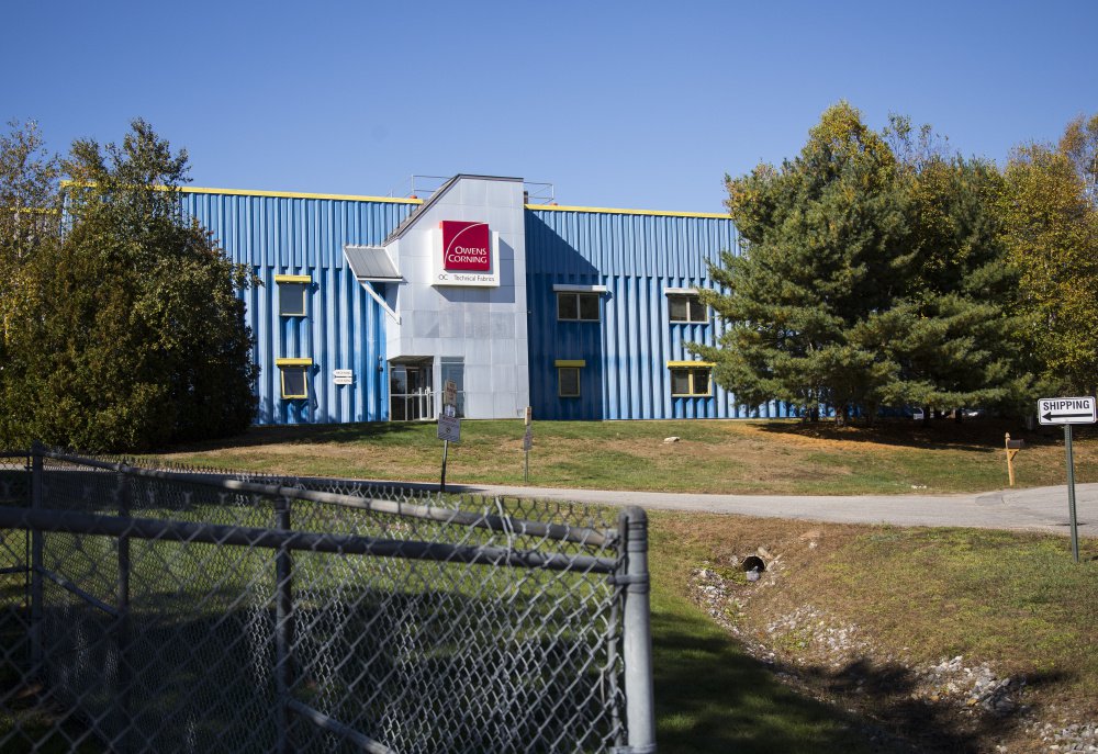 Owens Corning in Brunswick makes materials for the wind industry. The company started as Brunswick Technologies in 1984 and was acquired by a French firm in the 1990s.