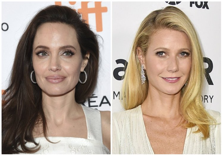 Actresses Angelina Jolie, left, and Gwyneth Paltrow describe encounters with movie producer Harvey Weinstein that further intensify his already explosive collapse in the wake of sexual harassment and assault allegations.