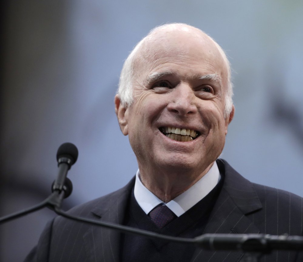 An upcoming memoir from Sen. John McCain, "The Restless Wave," is due to come out next April.