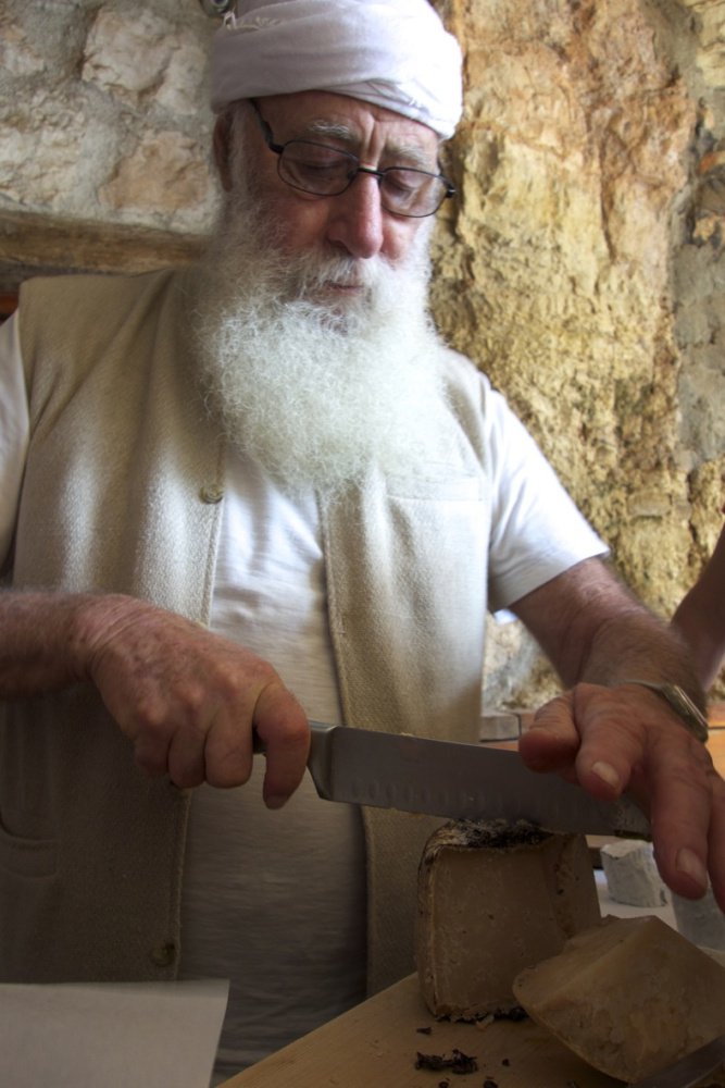 Shay Seltzer, a goat farmer and master cheesemaker near Jerusalem, from "In Search of Israeli Cuisine."