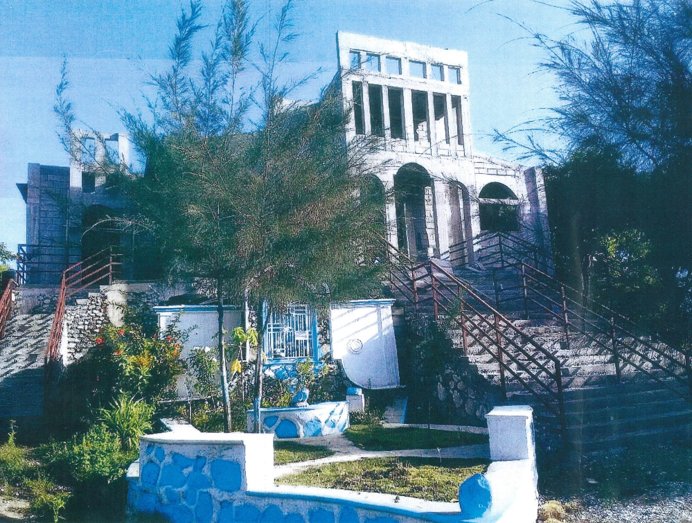 A recent photo of St. Anthony of Padua, a Catholic church in the Haitian town of Fond Oies. The structure, which replaces a church destroyed in a 2010 earthquake, was built with funds raised by people in Winthrop.
