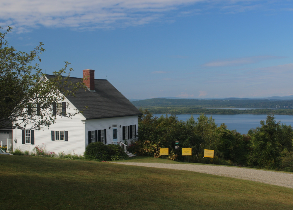 Peter Ault's home, the most popular stop on the tour, is on Morrison Heights with a view of Androscoggin Lake in Wayne.