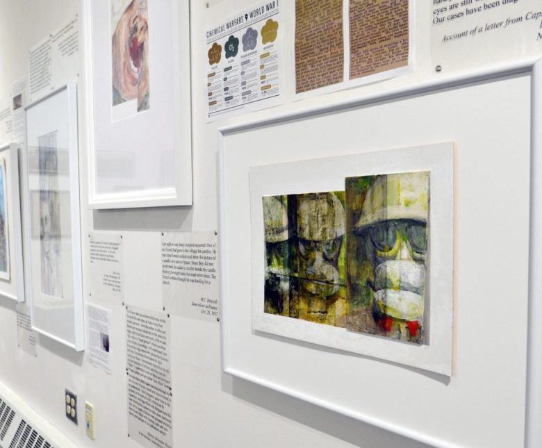UMA exhibit features letters from Mainers who served in World War I