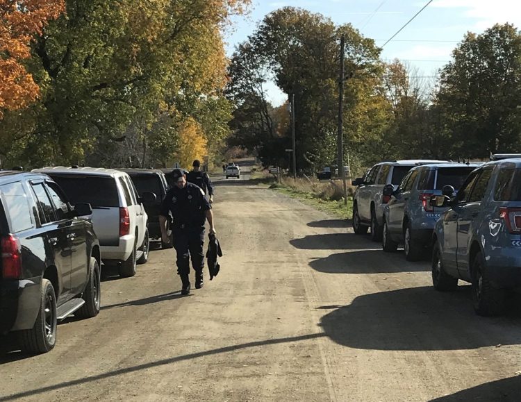 Police arrested a man Monday afternoon after a six-hour standoff in Corinna.