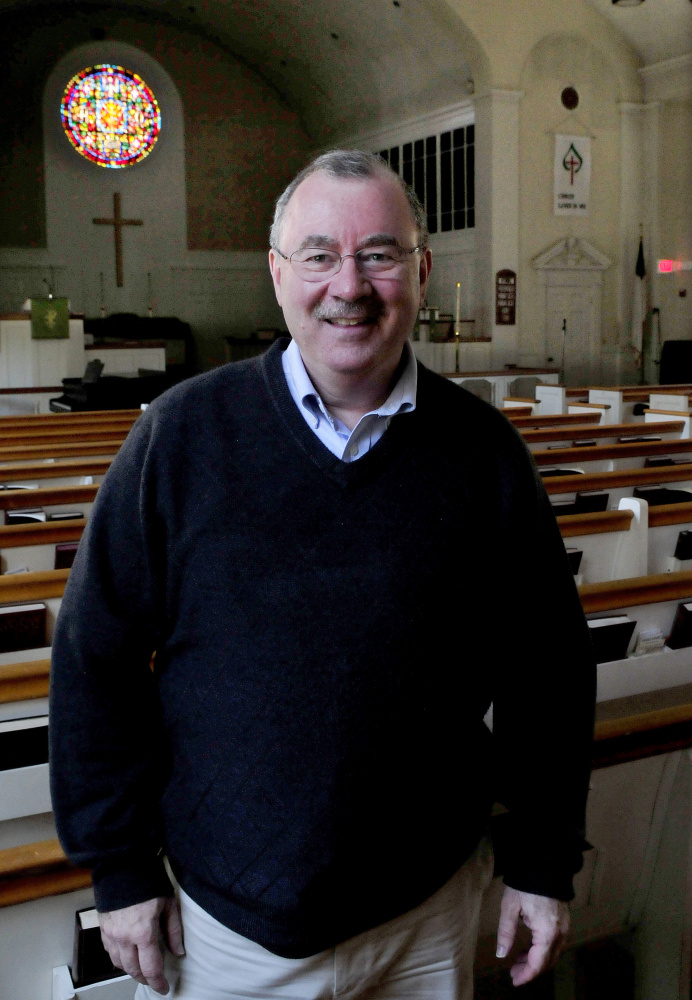The Rev. Thomas Blackstone of the Pleasant Street Methodist Church in Waterville has been recognized for his preaching, calling it "a living encounter with God" on Thursday.