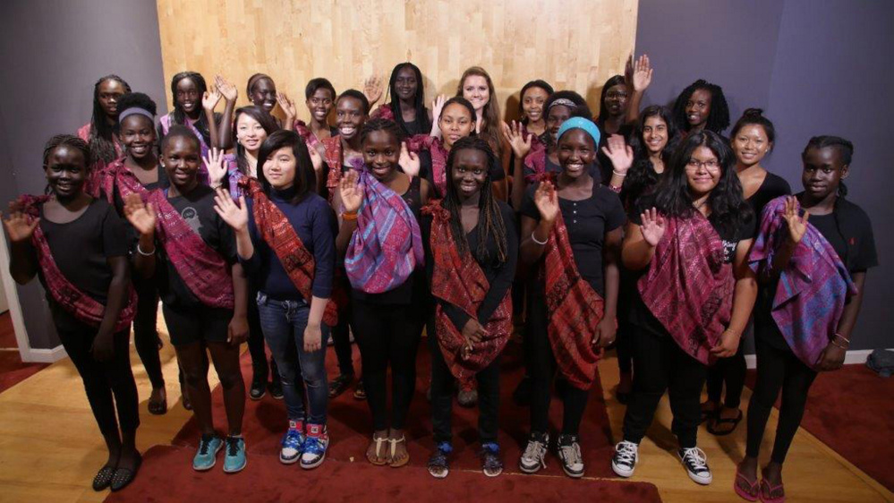 Pihcintu Multicultural Chorus, a Portland-based girls' chorus comprised almost entirely of refugee immigrants, has shared a message of inclusion and unity by performing their music and telling stories of the many hardships they have faced as refugees.