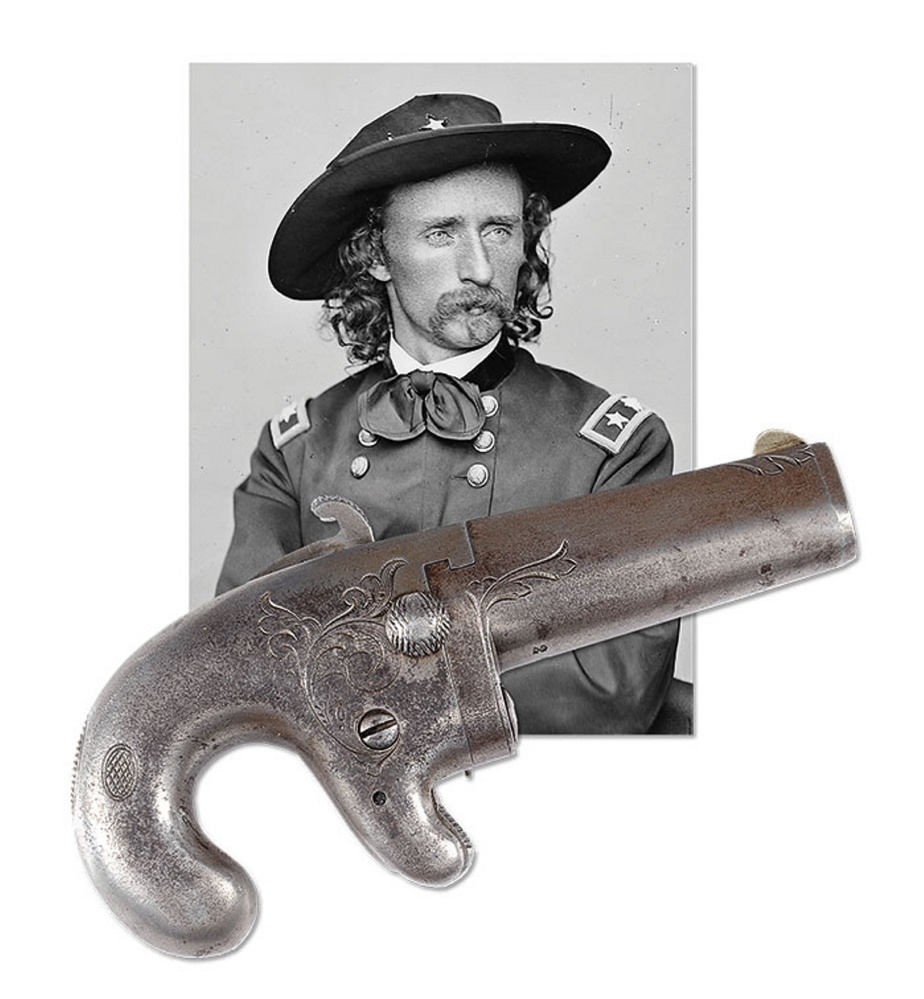 James D. Julia Auctioneers are projecting that George Armstrong Custer's National Arms Company Deringer will bring bids between $20,000 and $30,000.