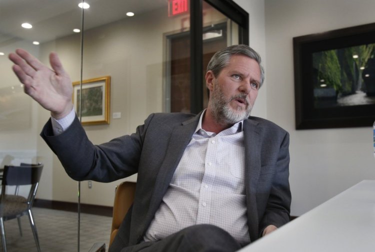 Liberty University President Jerry Falwell Jr. says support of Roy Moore depends on whom voters see as credible. "And I believe the judge is telling the truth," Falwell said.