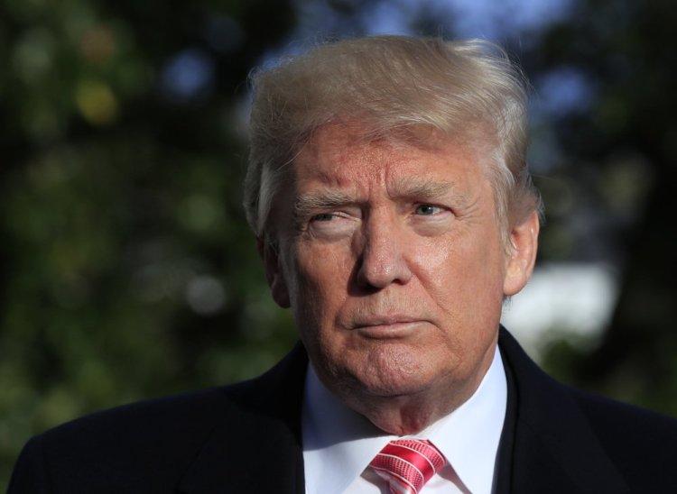 President Trump on Tuesday pointed to Republican Senate candidate Roy Moore's assertion that Moore did nothing wrong, despite accusations of sexual aggression by multiple women. "Roy Moore denies it, that's all I can say," Trump said. "He denies it."