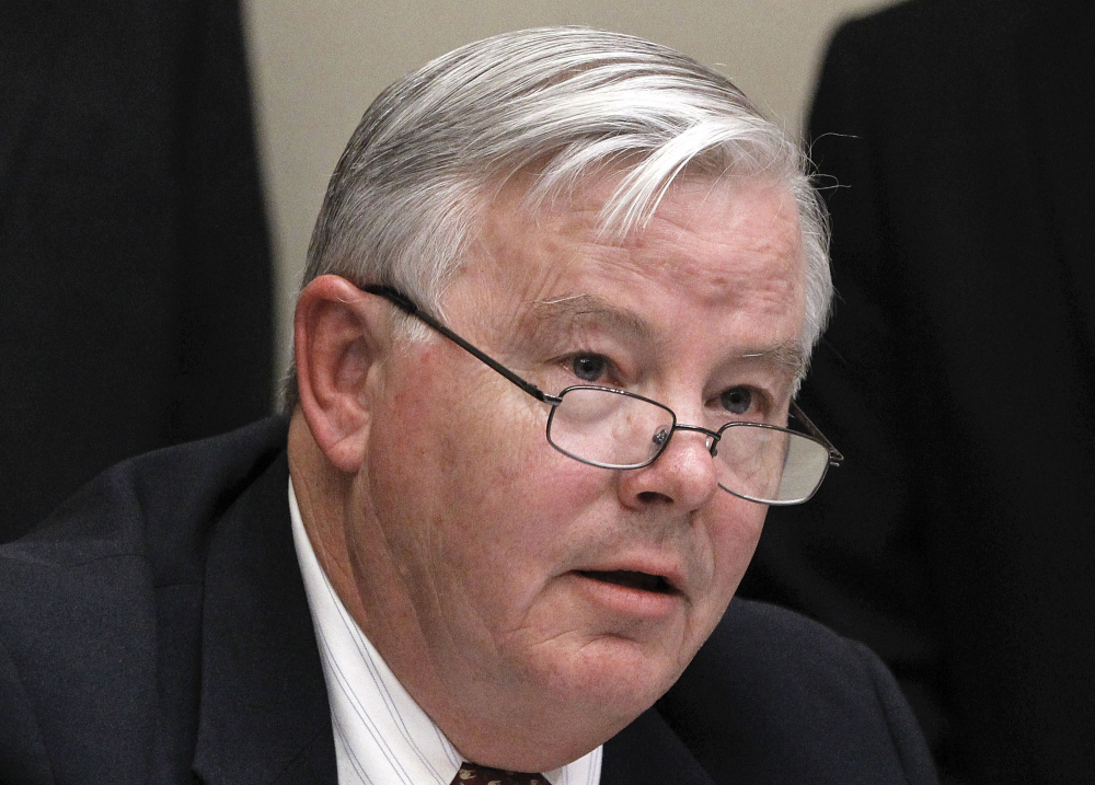 U.S. Rep. Joe Barton, R-Texas, announced Thursday that he won't seek re-election after a nude photo of him circulated online and a Republican activist revealed messages of a sexual nature from him.