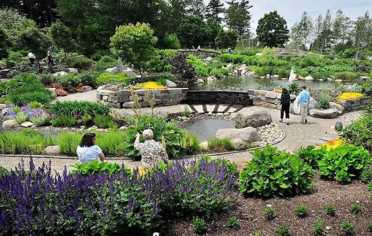 The Boothbay Board of Appeals has rescinded a permit for a $30 million expansion of the Coastal Maine Botanical Gardens, shown here in 2013.