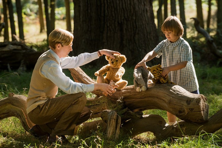 Courtesy photo 
 Domhnall Gleeson as Alan Milne, left, and Will Tilston as Christopher Robin in "Goodbye Christopher Robin."