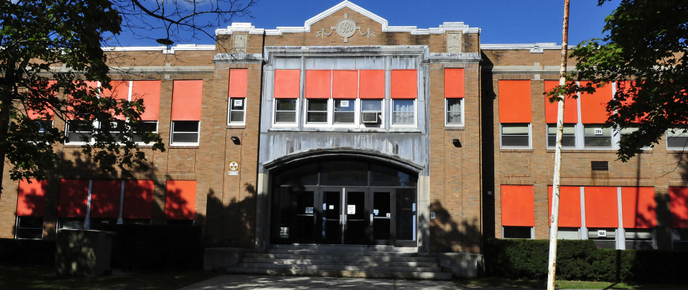 Voters have rejected a $10.33 million bond proposal that would have closed the Winslow Junior High School building, seen here last month, moving seventh- and eighth-graders to the high school and sixth-graders to the elementary school while paying for renovations at those two schools.