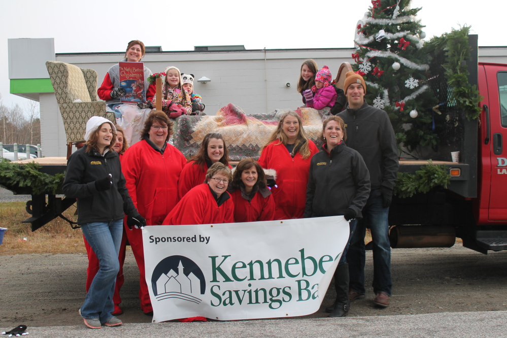 Kennebec Savings Bank participated in a recent Winthrop Holiday Parade.