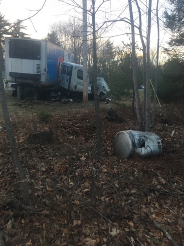 A head-on crash between a passenger vehicle and tractor trailer killed one person Saturday in Fairfield.