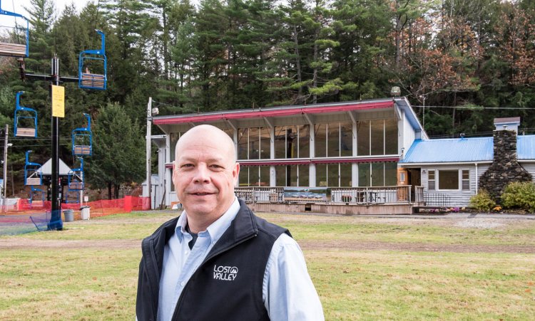 Lost Valley's new general manager John Herrick is overseeing many improvements and upgrades to the facility, including a new kitchen in the base lodge.