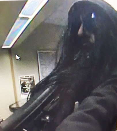 Portland police released this photo Friday night showing the man who robbed the KeyBank branch at 85 Auburn St. around 2 p.m.