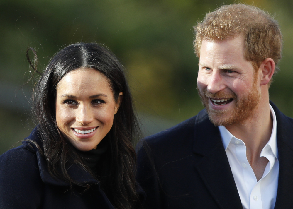 Prince Harry and his fiancee, Meghan Markle, plan to get married in May.