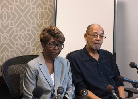 Barbara and Phillip Butler, victims of the 1977 cross burning on their property by William Aitcheson, a former Ku Klux Klan member who became a Catholic priest in 1988, say they doubt the sincerity of his confession and aren't interested in meeting with him.
Washington Post/Marvin Joseph
