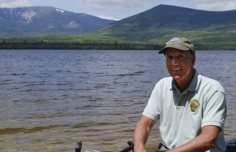 Baxter State Park Director Jensen Bissell will retire on Dec. 29. "It's really going to be nice to be able to come to the park and fish the entire day if I want to," he said. His first task in 1987 was to manage 29,000 acres of the park.
