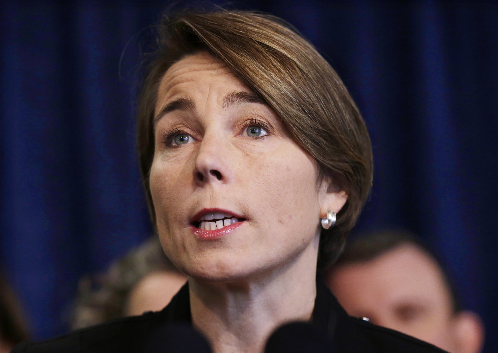 Massachusetts Attorney General Maura Healey participated in more than 20 lawsuits against Trump administration actions. Her Republican rival says her focus is misdirected.