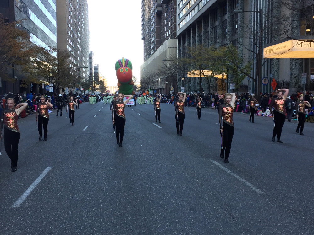 The Main-E-Acts Baton Twirling Team performed in the 2017 Philadelphia Thanksgiving Day Parade. The girls did a wonderful job, and it was an honor to be invited. They certainly made their communities, Rec departments, schools, sport and state very proud. The Main-E-Acts are the travel team of the Central Maine Twirling Corps, which is a program of the Bangor Parks and Recreation Department and Augusta Recreation Department.