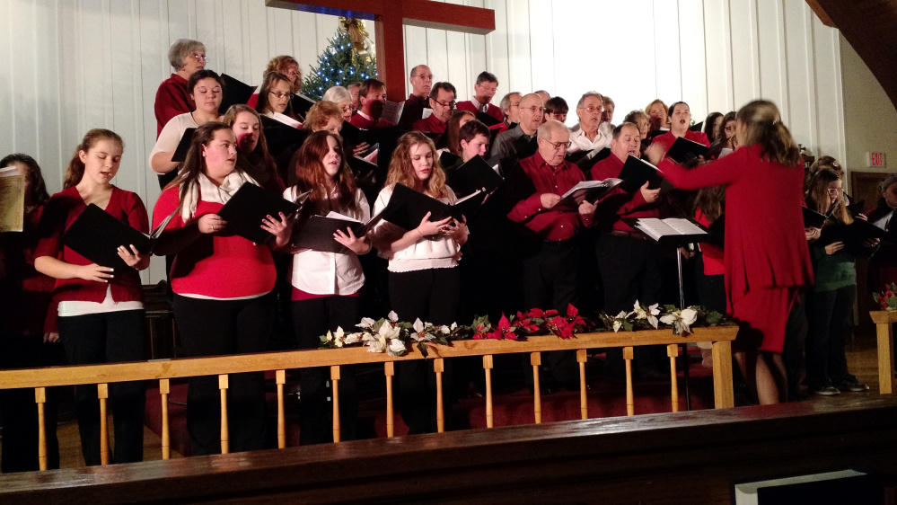 The Rangeley Community Chorus will present a Holiday Concert at 7 p.m. Friday, Dec. 15, at the Church of the Good Shepherd in Rangeley.
