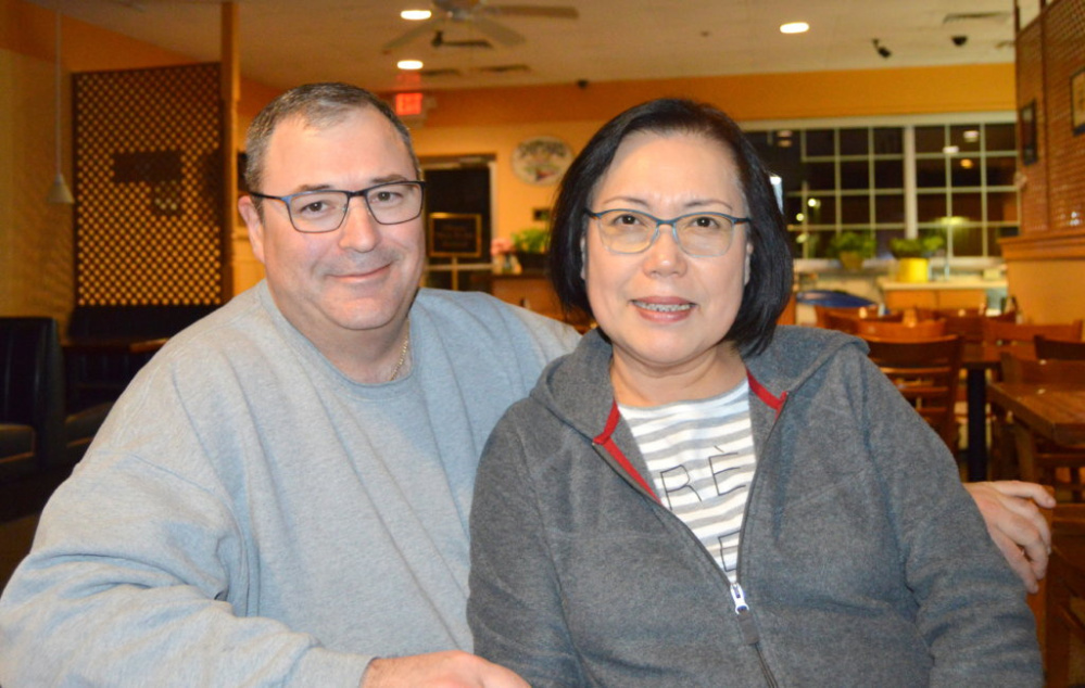 Patrick and Chong Boivin, of Jay, closed Boivin's Harvest House Restaurant in Farmington on Sunday.