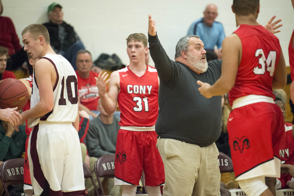 GALLERY NokomisCony boys basketball Kennebec Journal and Morning